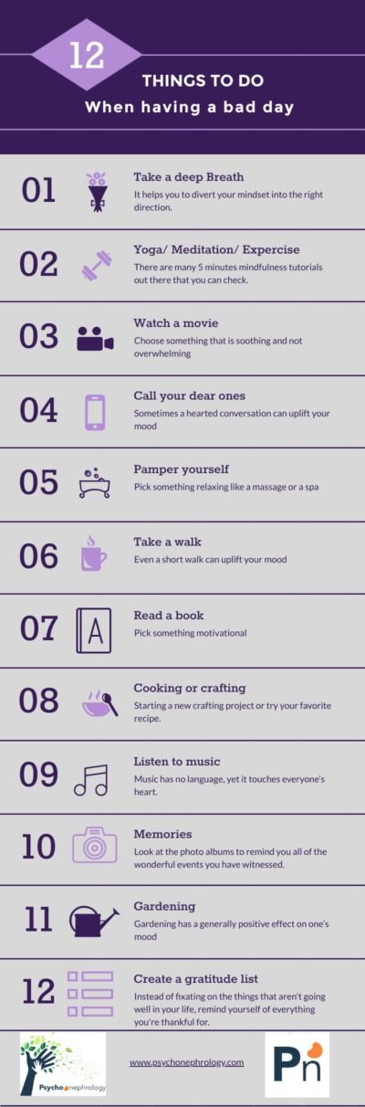12 things you can do to brighten up when having a bad day ...